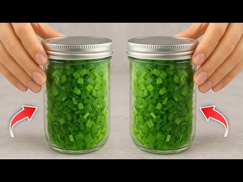 How to Store Green Onions For for 1 Year Without Spoilage