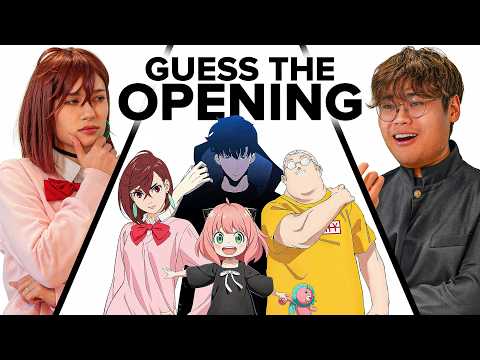 GUESS THE ANIME OPENING: BOYS VS GIRLS EDITION