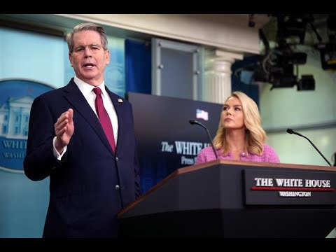 White House discusses tariffs, trade, Amazon, and the economy 100 days into the Trump administration