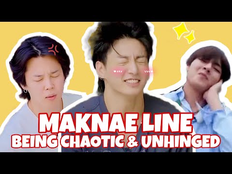bts maknae line being chaotic & unhinged (unsupervised obviously) 😭💥