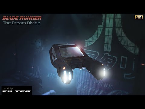 Blade Runner | THE DREAM DIVIDE | 4K AMBIENCE for work study and relaxation - 6 Hours