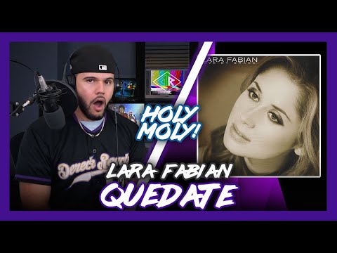 First Time Reaction Lara Fabian Quedate (PASSIONATE!!) | Dereck Reacts