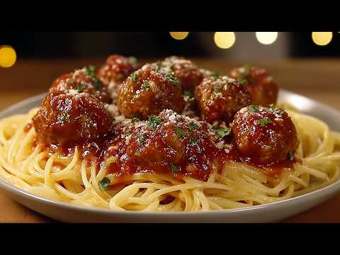 Incredibly delicious spaghetti in 20 minutes!  The most delicious dinner you've ever eaten!