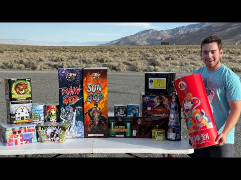 THE MOST OVERPOWERED FIREWORKS EVER…