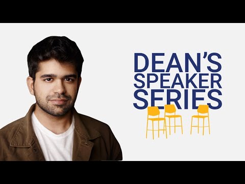 Dean's Speaker Series | Aravind Srinivas, PhD 21 (Comp. Sci.) | CEO & Cofounder, Perplexity