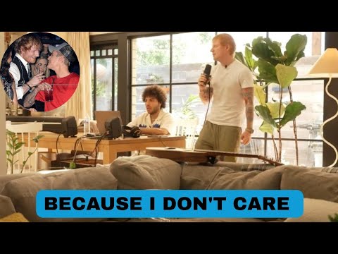 Ed Sheeran reveal that Benny blanco was the producers of the song "I Don't care" with Justin Bieber.
