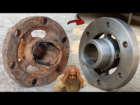 How Rebuild Turbine Joint With Amazing Iron Plate it Was Very Interesting Process 