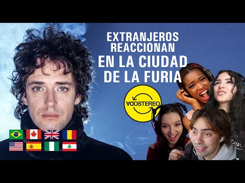 Extranjeros reaccionan a En la Ciudad de la Furia | Soda Stereo