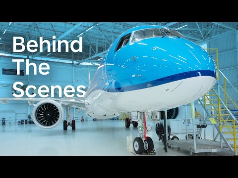 How KLM Cityhopper accepts a brand-new Embraer E195-E2