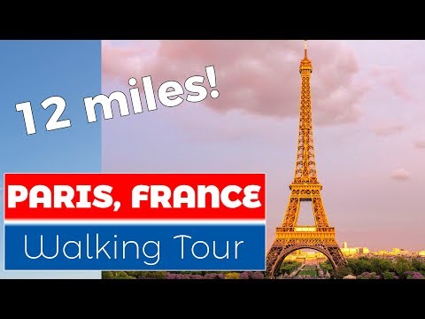 Walking in Paris, France - See Eiffel Tower, the Louvre and more!