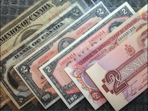 Canadian Two Dollar Bills