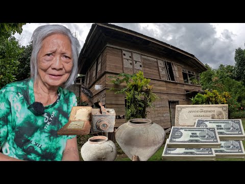 MATANDANG DALAGA Nakaipon ng PERA ng mga hapon at ANTIK noong panahon ng World War II