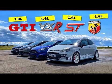 THE FASTEST TUNED HOT HATCH 6.. GTI vs VXR vs ST vs ABARTH