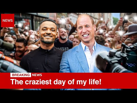 I Spent The Day Behind The Scenes With PRINCE WILLIAM!