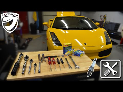 Lamborghini Gallardo Spark Plug Change - Not hard, but details are important