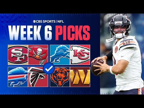 NFL Predictions and Picks For EVERY Week 6 Game [Bills at Falcons, Bears at Commanders] | Best Bets✅