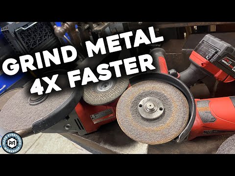 A Grinding Disc That EATS Metal! Victograin VS Traditional Grinding Discs