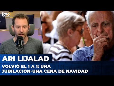 VOLVIÓ EL 1 A 1: UNA JUBILACIÓN-UNA CENA DE NAVIDAD | Editorial de Ari Lijalad