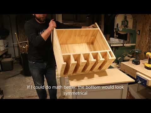 Easiest Drill Charger Station // DIY Cordless Drill Organization