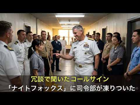 SEAL提督が冗談半分で日本人女性のコールサインを尋ねた――だが「ナイトフォックス」の名に司令部は静まり返った