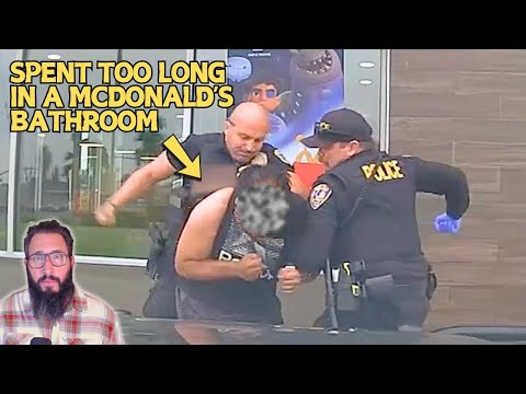 Arrested For Being in a McDonald's Bathroom Too Long (then dies)