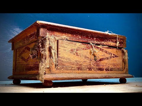 Antique Jewelry Box - Restoration ASMR
