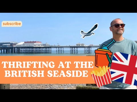 🇬🇧 THRIFTING ON THE UK COASTLINE | Cromer, Norfolk, UK #goodwill #thrift #charityshops
