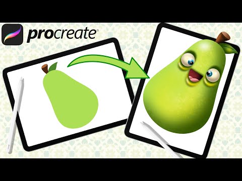 From Color Flats to Finished Design: How To Paint in Procreate!