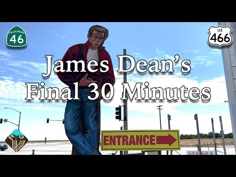 Visiting James Dean's Last Stop & Crash Site