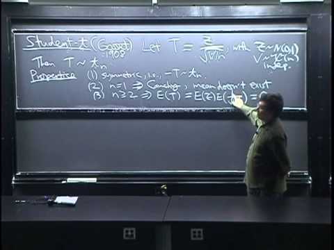 Lecture 30: Chi-Square, Student-t, Multivariate Normal | Statistics 110