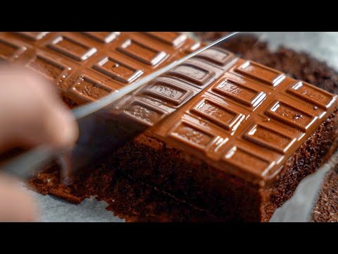 チョコ好きによる板チョコガトーショコラ【材料4つ】|混ぜて完成|シェフの手作り簡単レシピ