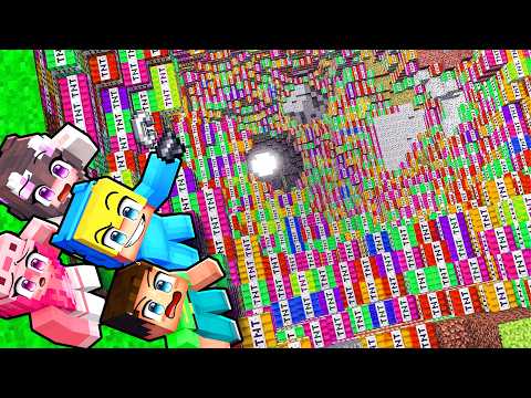 Ich lasse jedes GEHEIME Minecraft TNT in einem einzigen Video explodieren…
