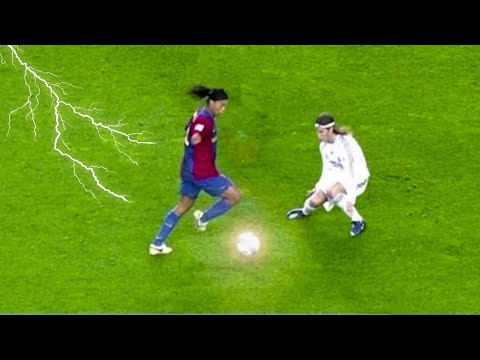 Ronaldinho "Return of the Tres" Jugadas Mágicas en Barcelona!!