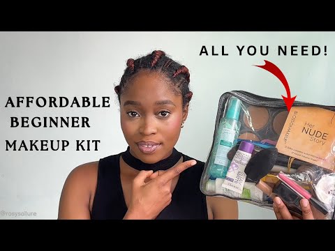 Affordable Beginner makeup kit| Nigerian Edition #makeuptutorial #youtubefeed 