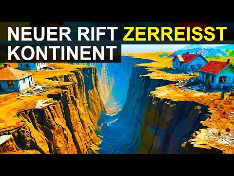Riss zerreißt Afrika in zwei Teile! Riss sogar aus dem Weltraum sichtbar