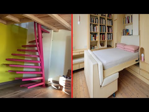Best Space-Saving Hacks Compilation: Hidden Storage & Smart Furniture Ideas
