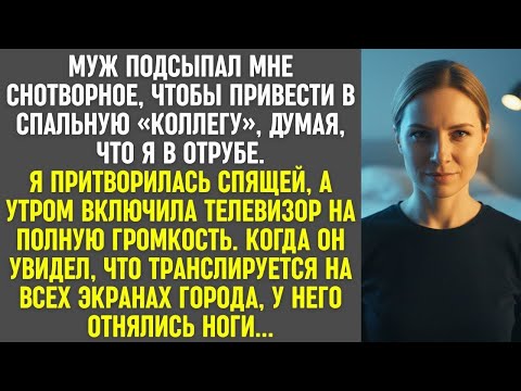 Муж тайно приводил «коллегу», думая, что я сплю  Утром вся страна узнала правду