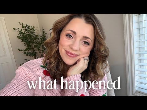 We’ve got some catching up to do…  GRWM