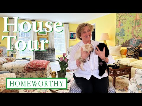 HOUSE TOUR | Inside Libby Cameron's Colorful Connecticut Home