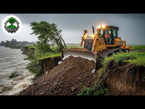 Jaw-Dropping Bulldozer & Excavator Operator Skills So Crazy You’d Think They’re Fake! #36