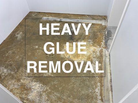 Local Bakery Gets A New Epoxy Floor. Light Gray Epoxy / With FB-127 Flake. Heavy Glue Removal
