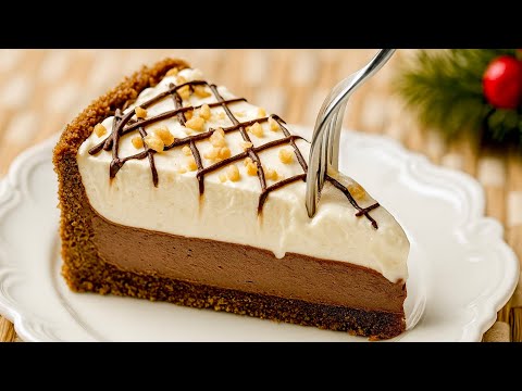 Best Christmas dessert in just minutes! No flour, No Oven, No gelatin