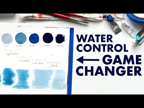 The answer to water control problems when using watercolor.