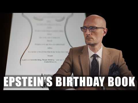 The Book That Wasn’t Supposed to Exist - Epstein's Birthday Book Released!