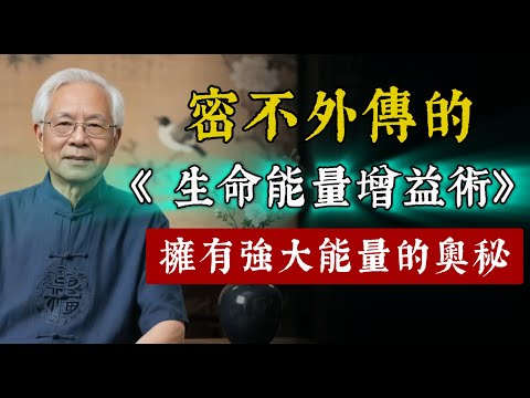 能量越足，運勢越好！密不外傳的「生命能量增益術」，時刻都擁有強大能量的秘密。