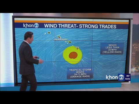 Big Island told to hunker down for lots of rain