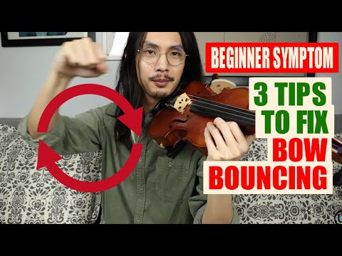 BEGINNER SYMPTOM: How Do I Stop My Bow From Bouncing? | Violin & Viola