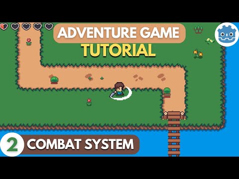 Godot Top-Down Action Game Tutorial - Part 2: Combat System & Attack Hitbox