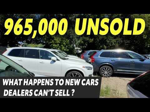 What Happens to New Cars When There Are No Buyers?  The Dark Truth