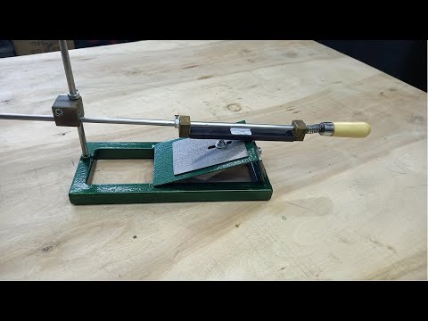 DIY knife sharpener.